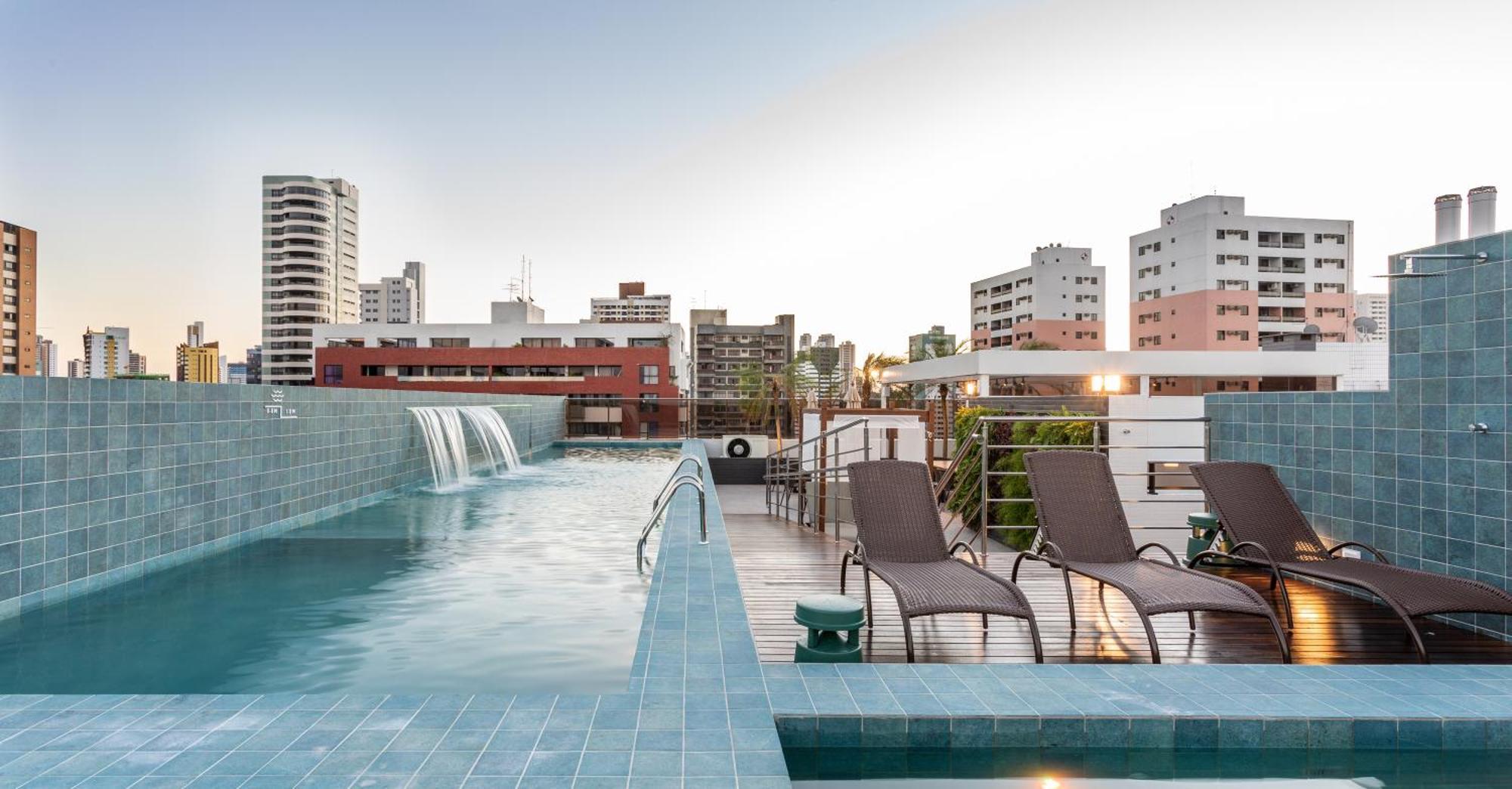 Cobertura Com Jacuzzi E Deslumbrante Vista Mar Daire João Pessoa Dış mekan fotoğraf