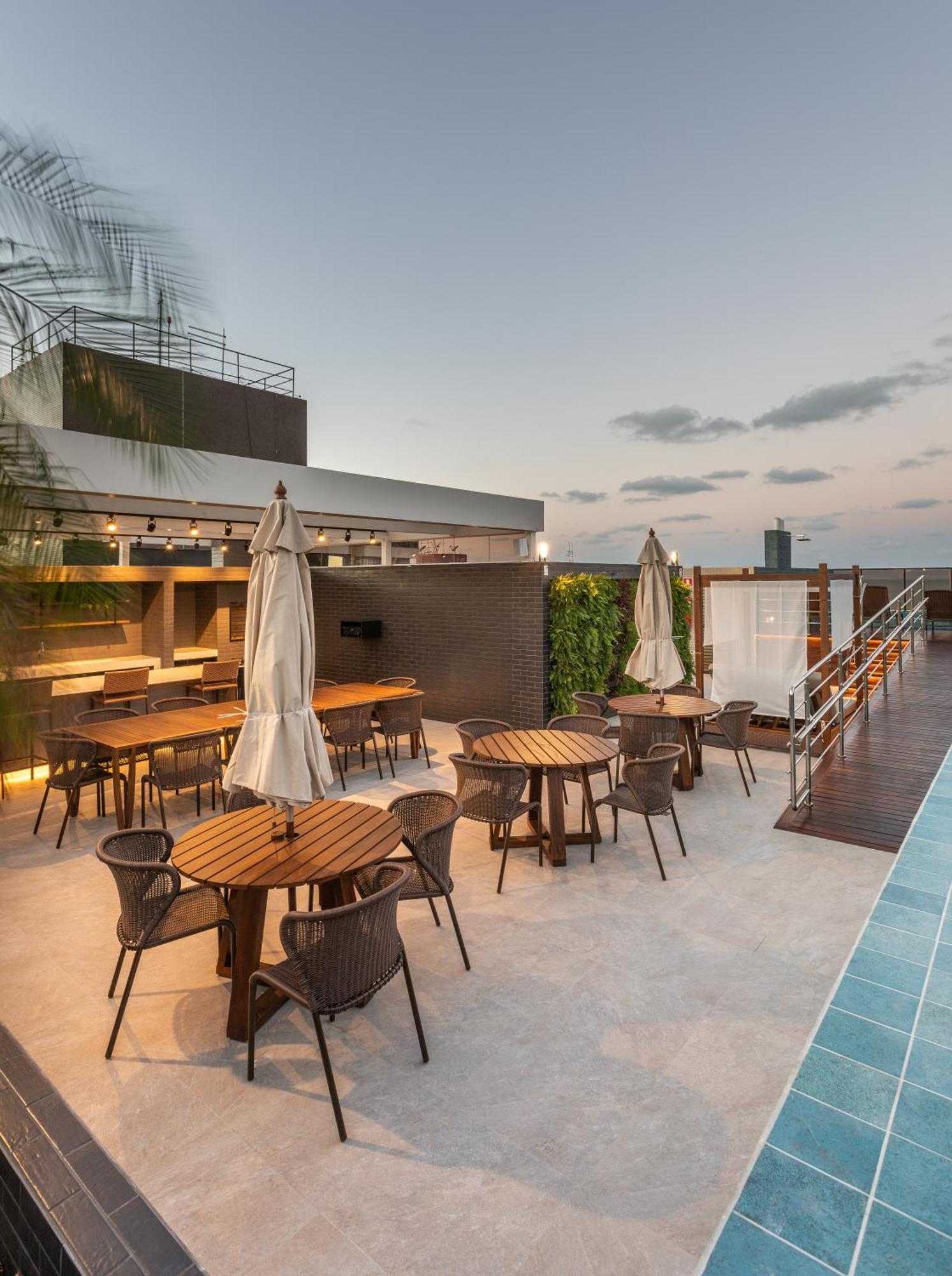 Cobertura Com Jacuzzi E Deslumbrante Vista Mar Daire João Pessoa Dış mekan fotoğraf